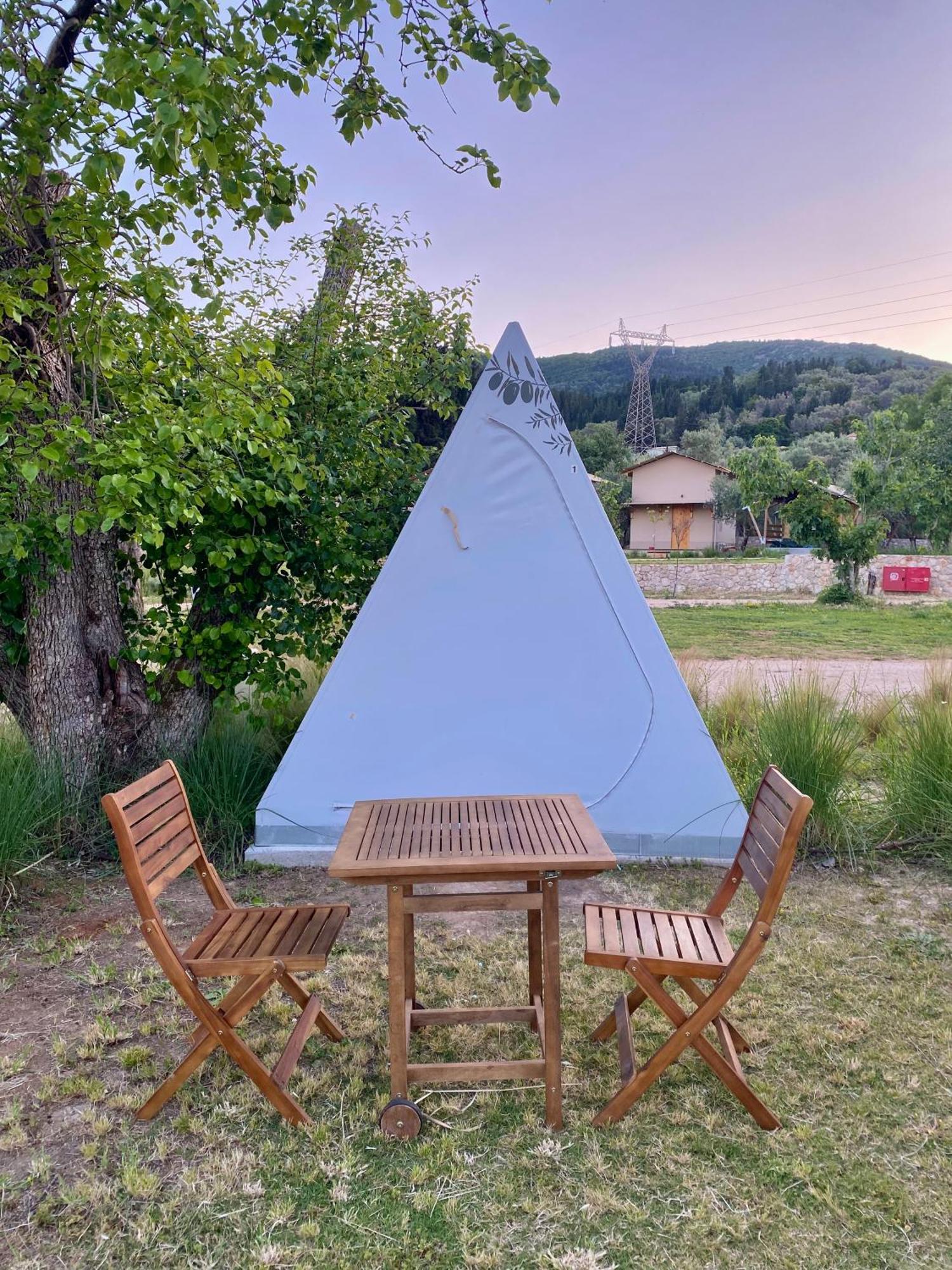 Nirikos Camping Spasmeni Vrisi Eksteriør bilde